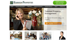 Desktop Screenshot of harrison-properties.net